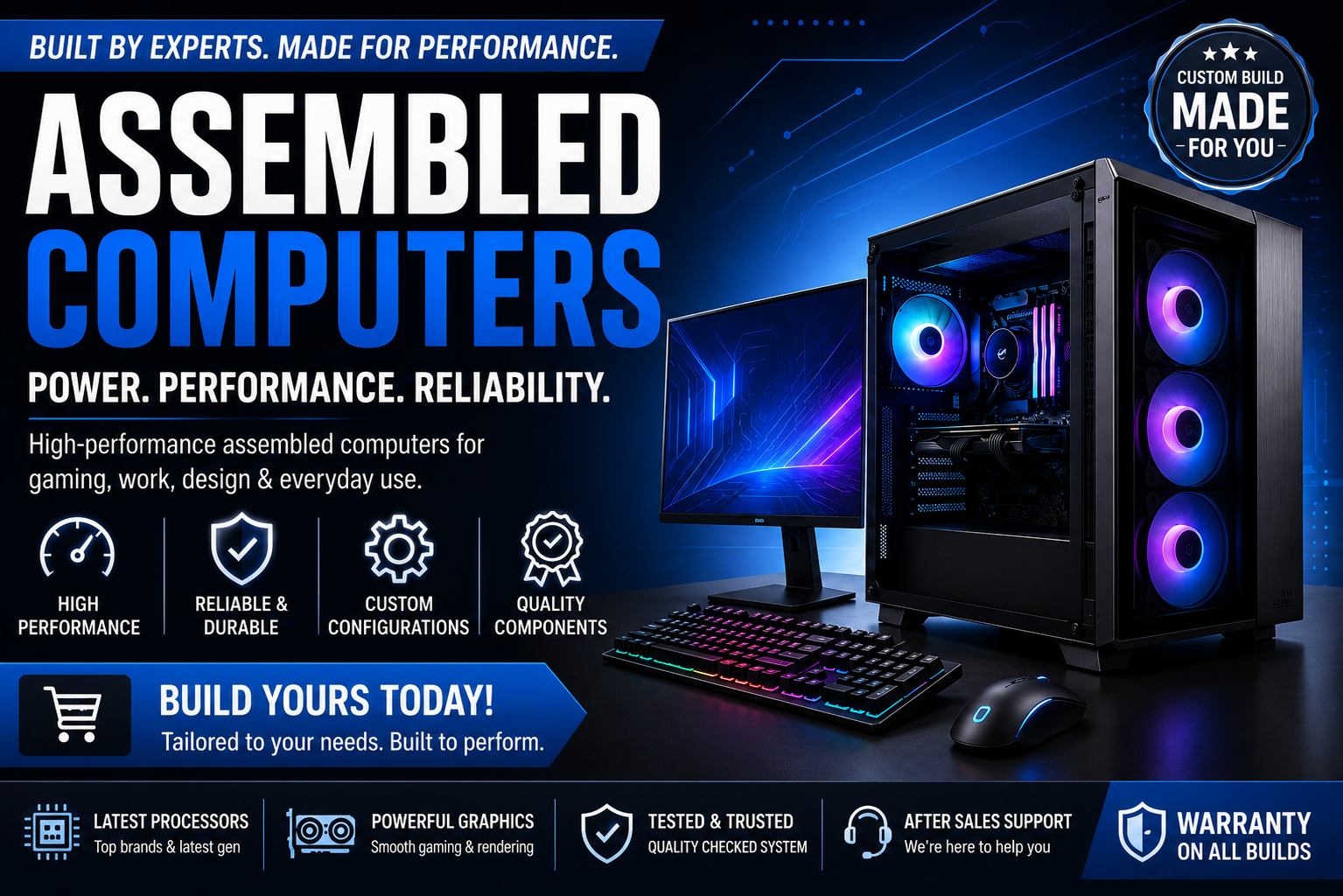 High Performance PCs at the Best Price